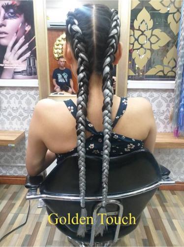 Lovely hair braids in patong at golden touch 2