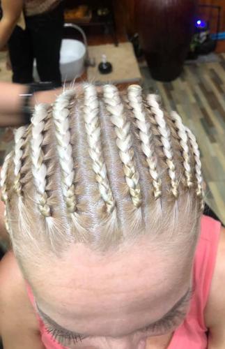 Professional hair braiding in Phuket